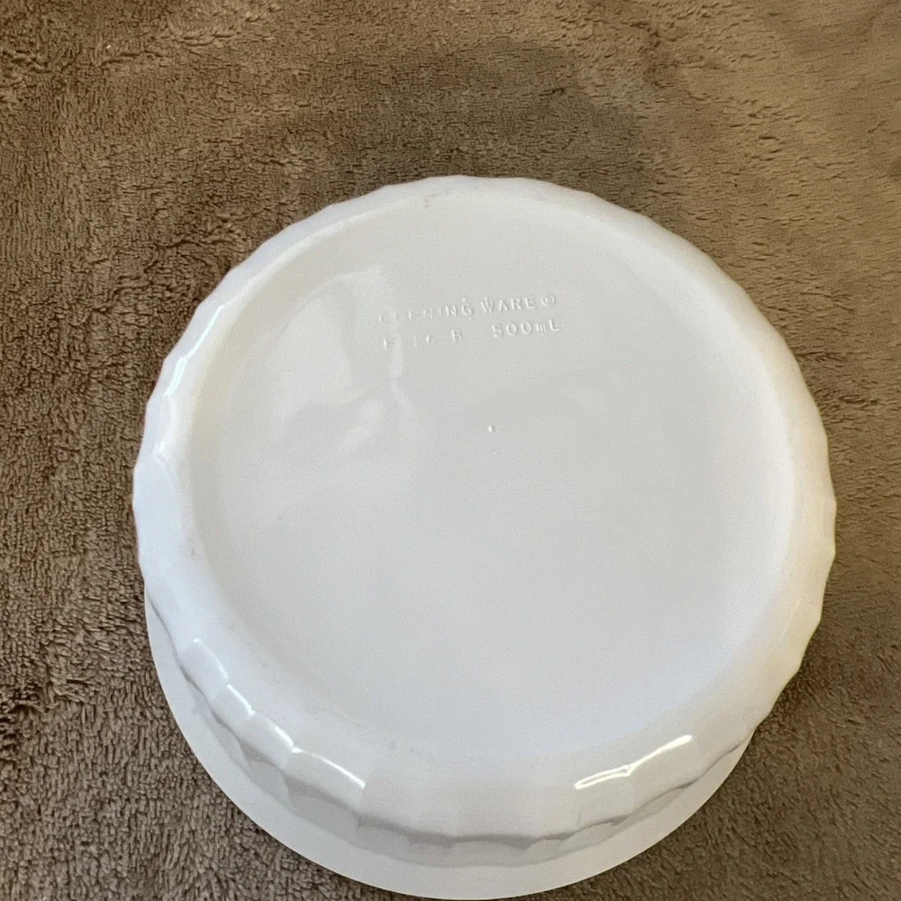 Corning‎ Ware by Corelle F-16-B French White Casserole Dish Bowl 16oz Ramekin